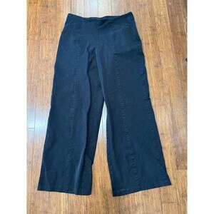 Old Navy Black Pixie Wide Leg Pants Woman XLT XL tall